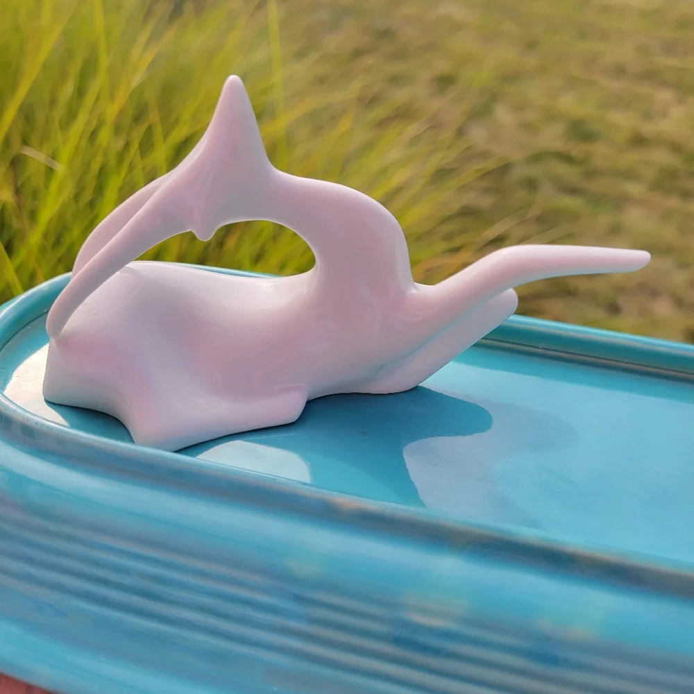 Vintage Royal Dux Antelope ~ Made in Czechoslovakia ~ Bohemian ~ Art Nouveau ~ - Picture 3 of 15